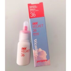New peripera ink velvet -36 (active coral)